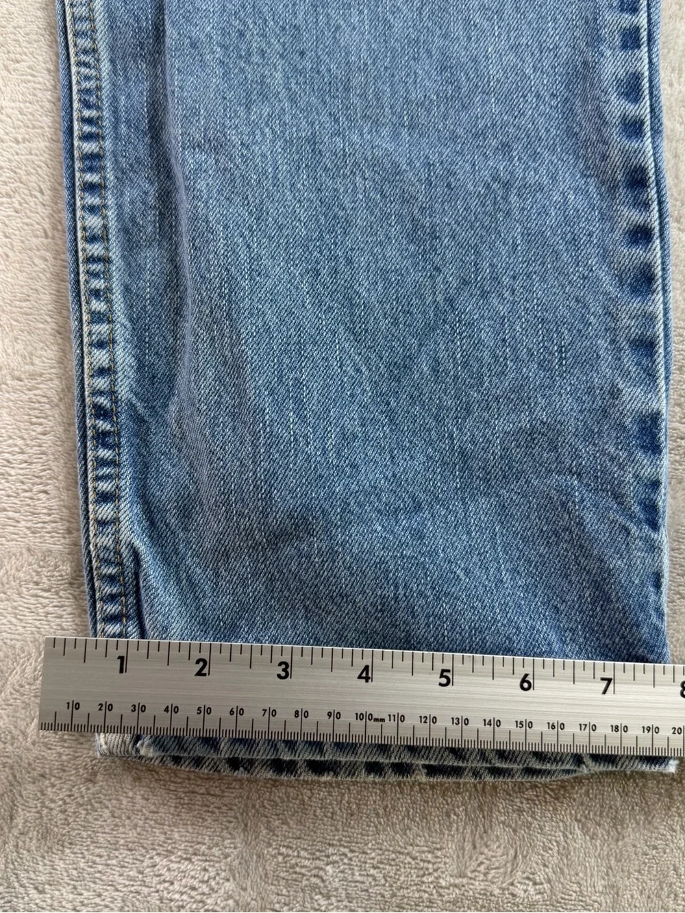 Levis 550 Mens Vintage Jeans 32x30 Blue Relaxed Fit Tapered Leg Med Wash Denim